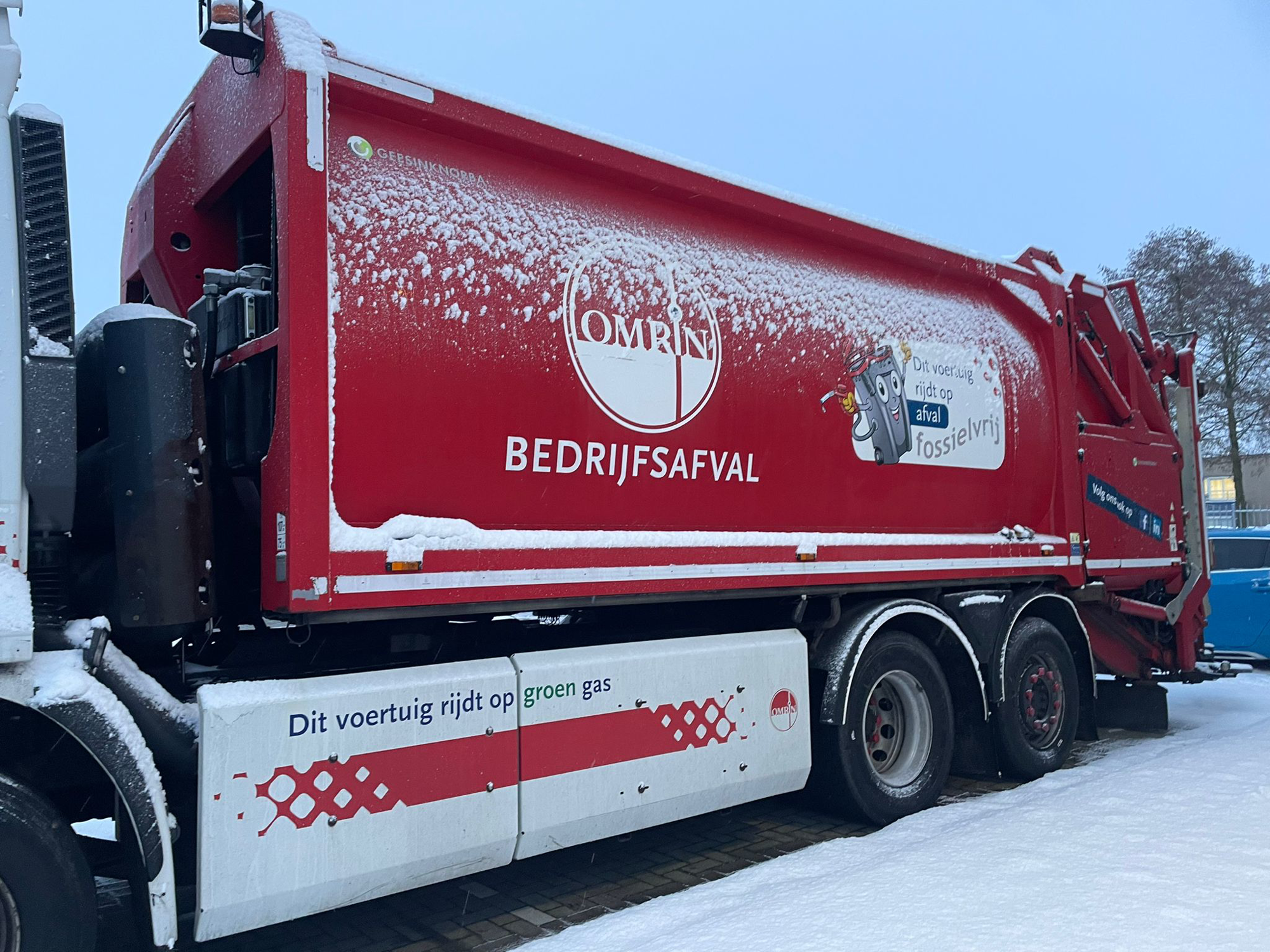 Winters Weer Bedrijfsafval