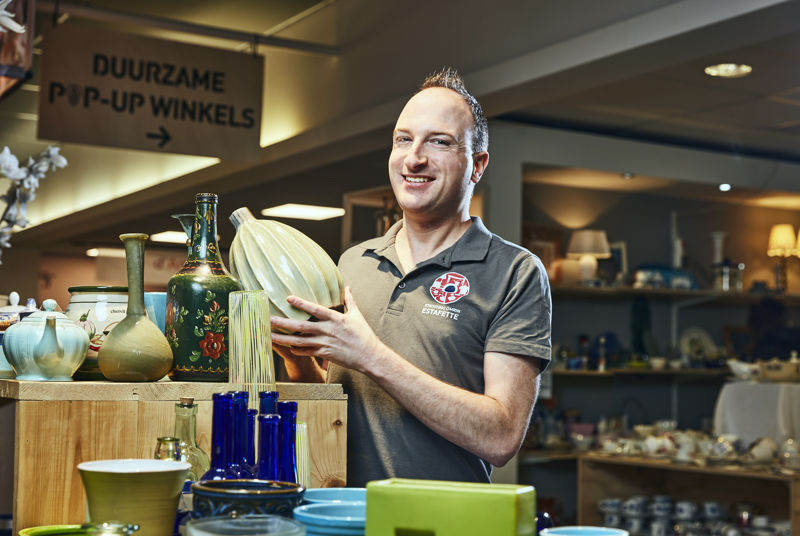 Servies Bij Estafette Recyclewinkels