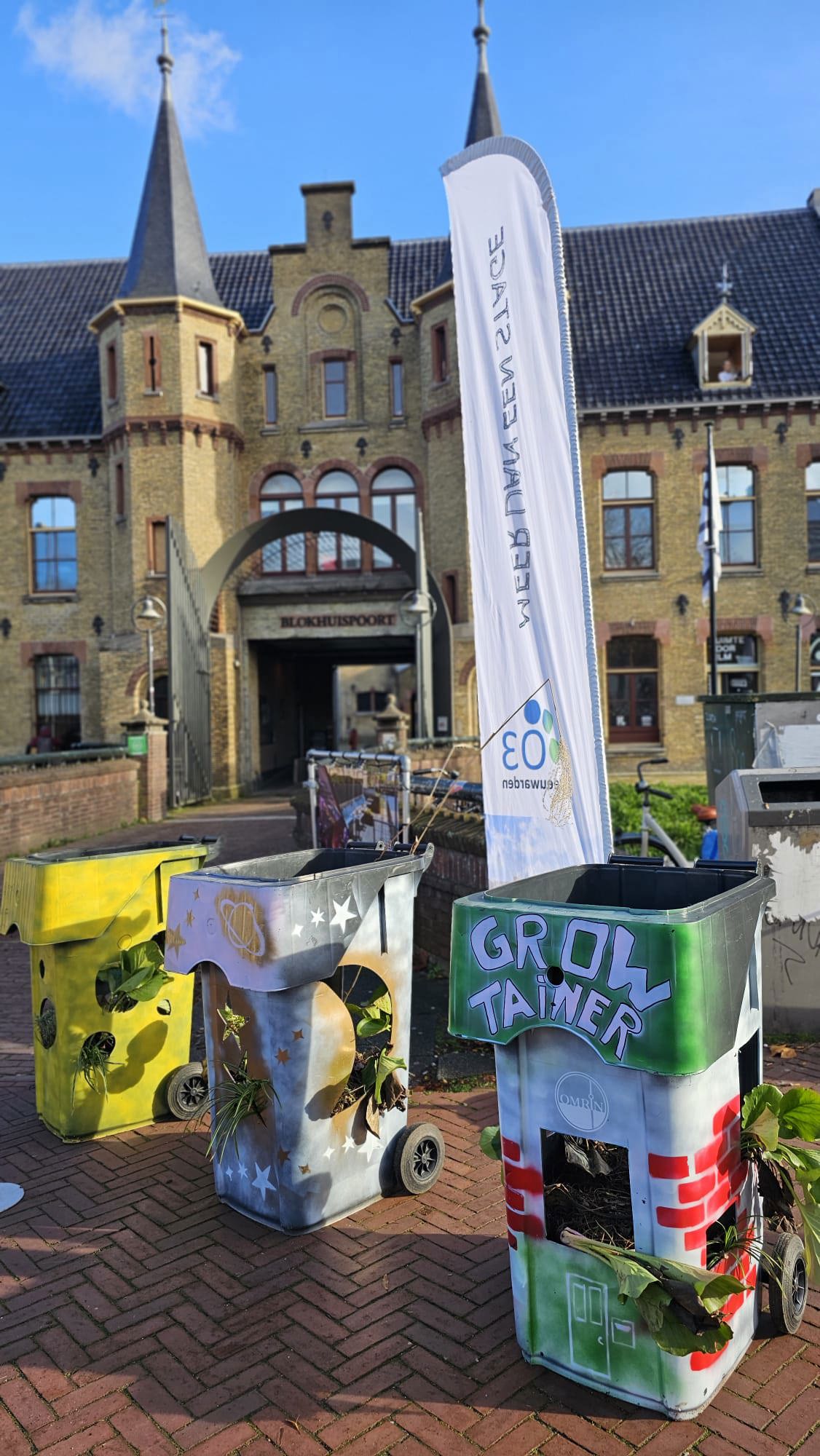 Growtainers Bij Blokhuispoort Staand