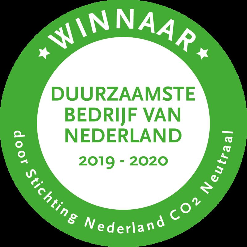 Winnaar Duurzaamste Bedrijf Van Nederland 2019 2020