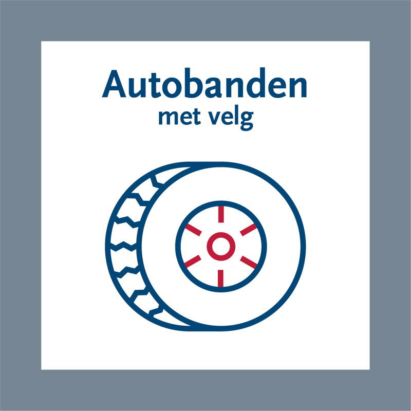 Autobanden Met Velg