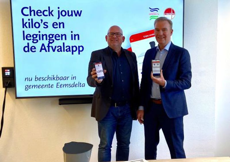 Lancering Omrin Afvalapp In Gemeente Eemsdelta