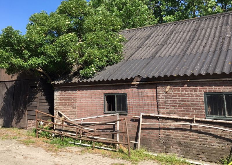 Schuur Met Asbestdak