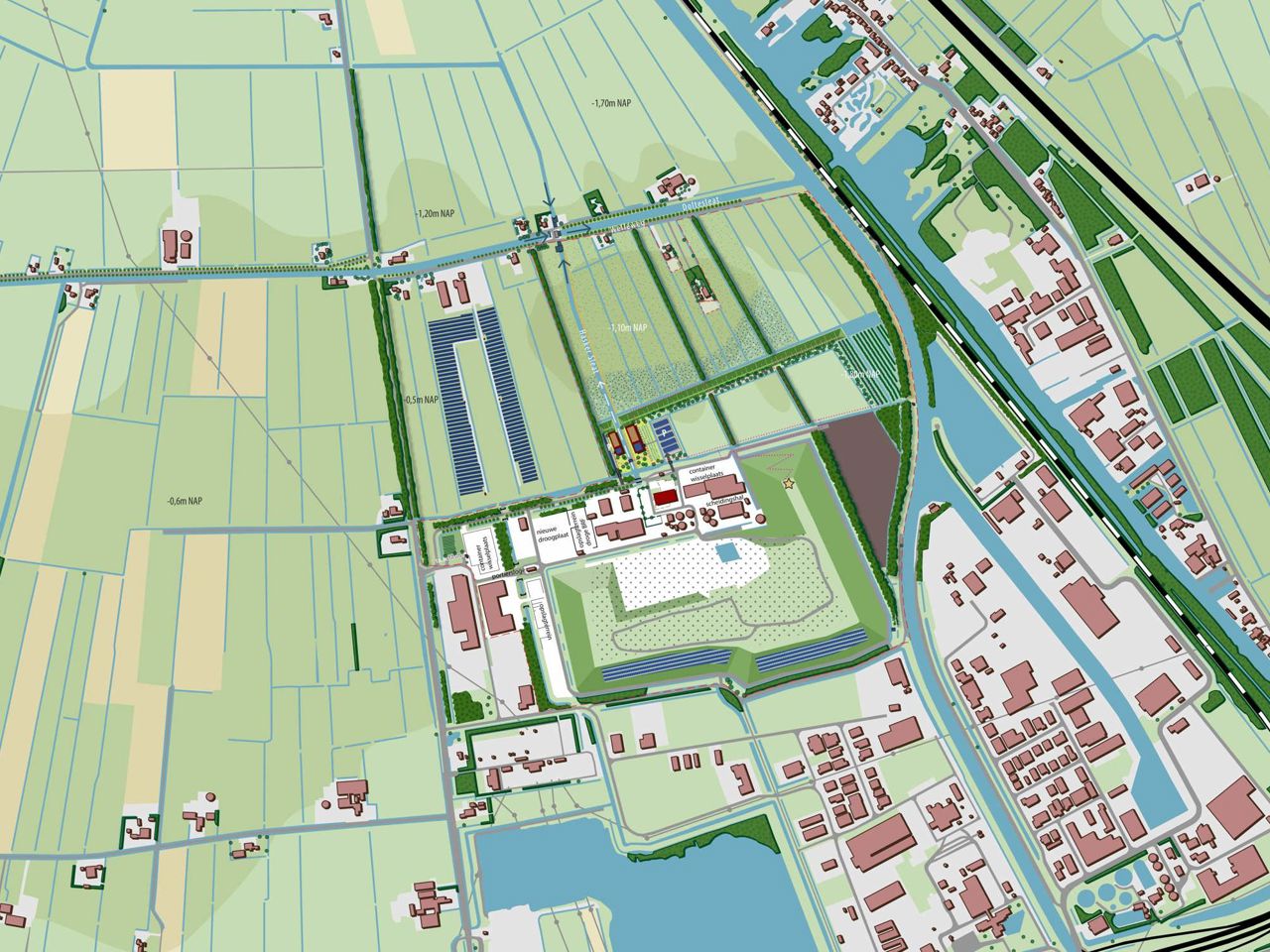 Noordelijke Uitbreiding EDW Schets Fase 2 LR