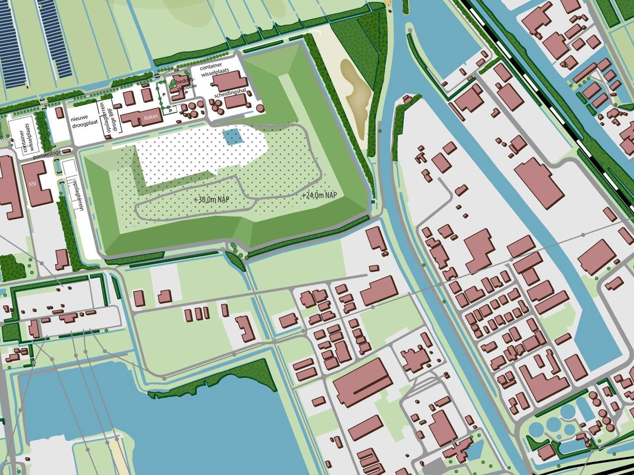 Noordelijke Uitbreiding EDW Schets Fase 0 Klein
