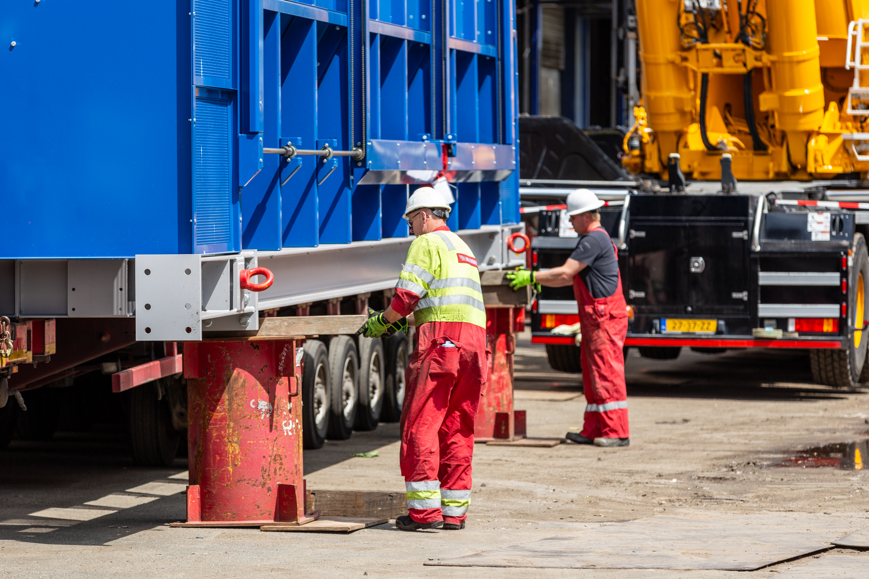 Nieuwe Zeeftrommel Werkende Mannen