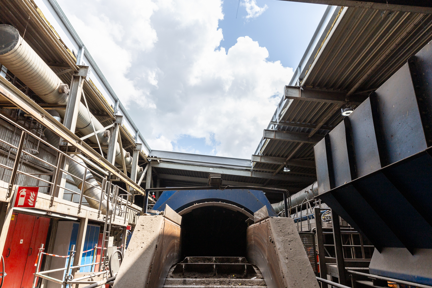 Nieuwe Zeeftrommel Dak