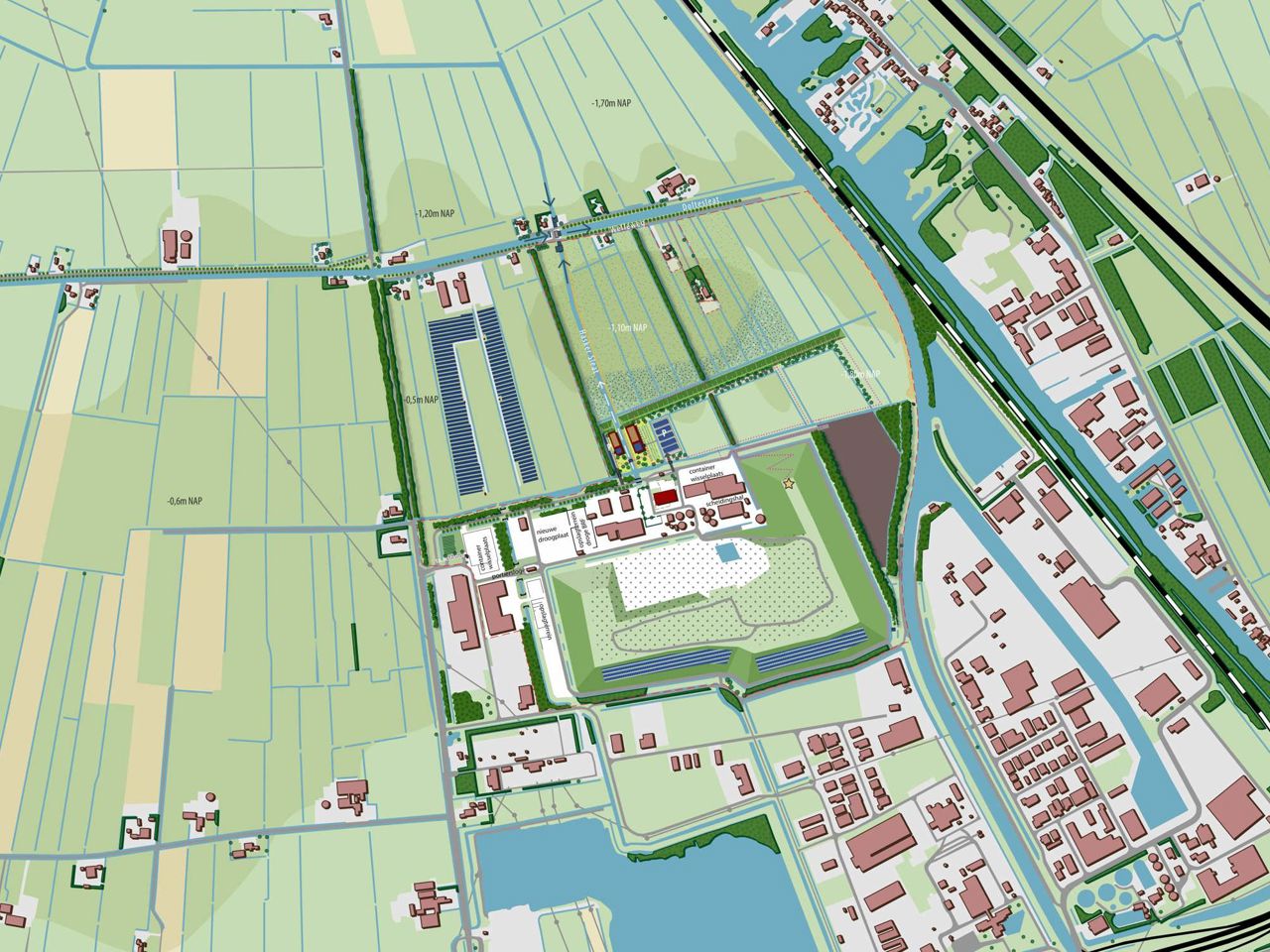 Noordelijke Uitbreiding EDW Schets Fase 1 LR